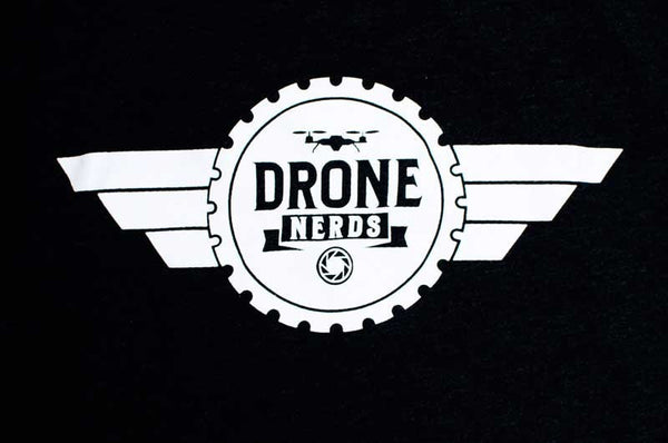 Drone Nerds T-Shirt – Vintage Black
