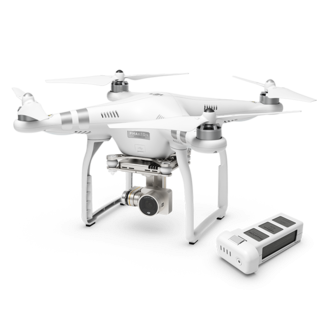 Phantom 3 Professional + Extra Battery + Softshell Backpack Bundle