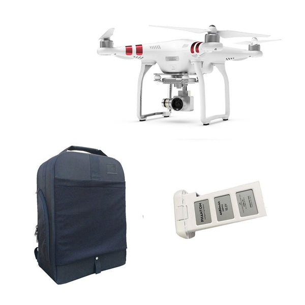 Phantom 3 Standard + Extra Battery + Softshell Backpack Bundle