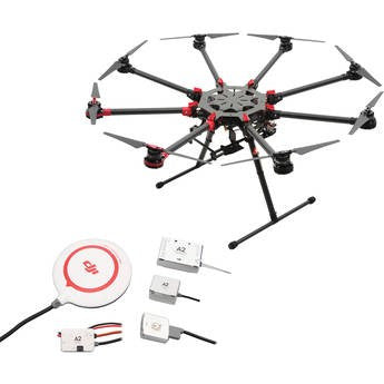 Spreading Wings S1000+ Octocopter with A2 Flight Controller