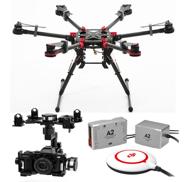 Spreading Wings S900 With Zenmuse Z15 A7 Gimbal And A2 Flight Controller