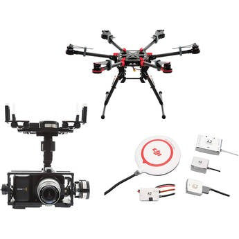 Spreading Wings S900 with Zenmuse Z15-BMPC Gimbal and A2 Flight Controller