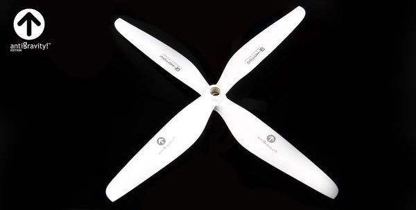 T-Motors Antigravity 9*3 Carbon Fiber Props Gloss White