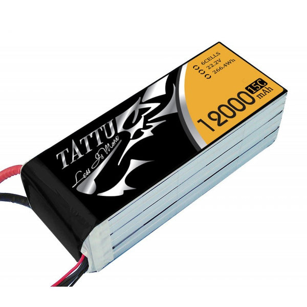 Tattu 12000mAh 15C Lipo Battery Pack for DJI S900