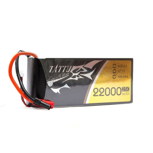 Tattu 22000mAh 22.2V 25C Lipo Battery Pack for DJI S1000